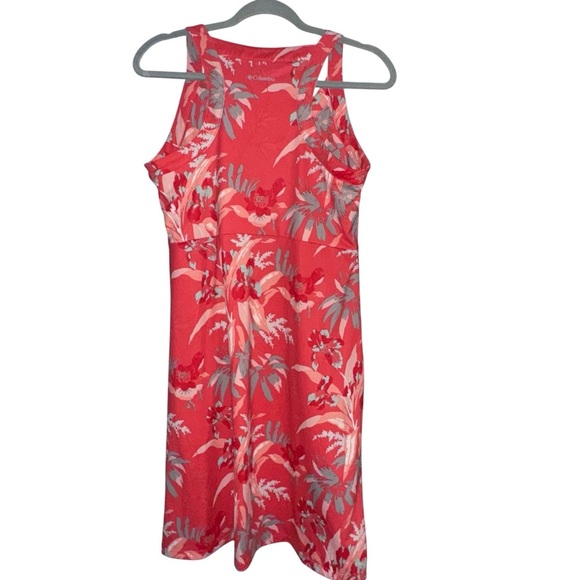 Columbia Orange Pink dress outdoor fishing  Midi UPF 50 coverup​ - Picture 6 of 8